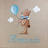 Quadretto Orsetto con Palloncino